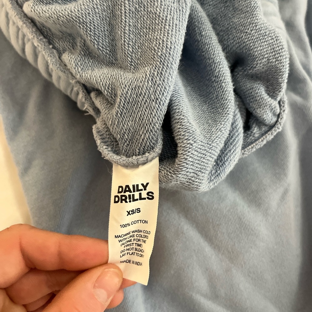 XS/S Daily Drills Light Blue Sweatpants